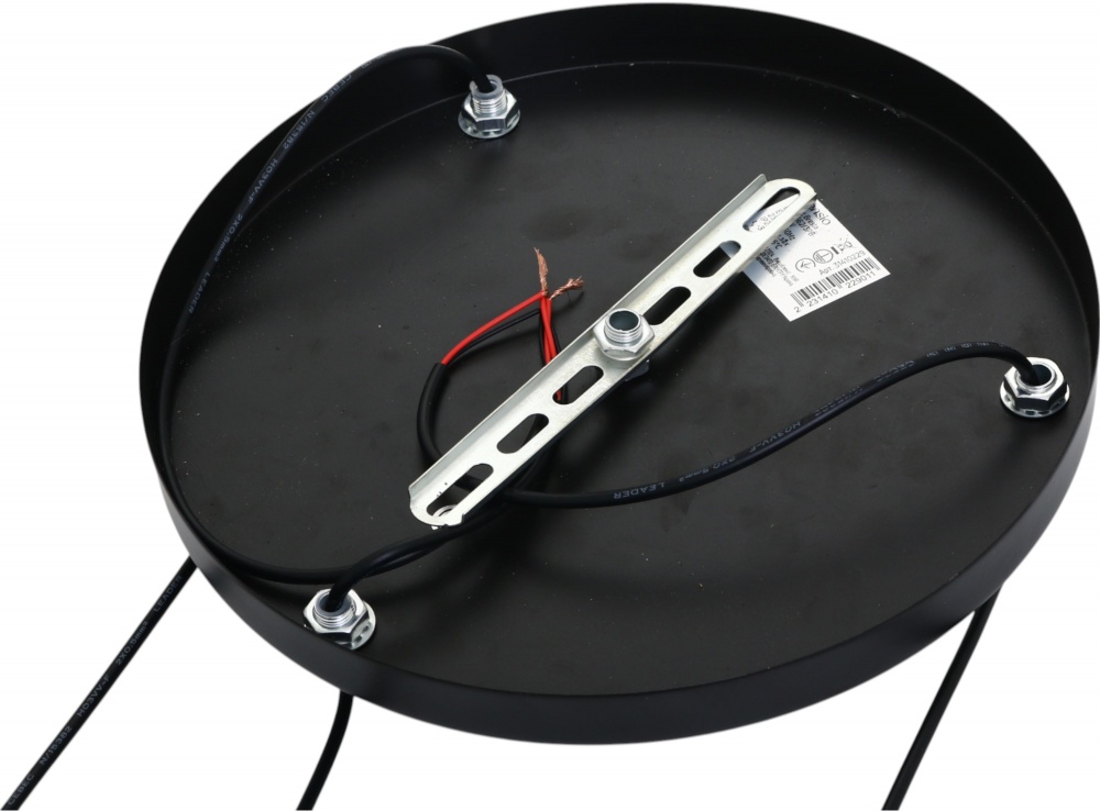 Підвіс Sensio Bresta 3x40 Вт E14 чорний/мідний LS-74662/3PB-E1440W