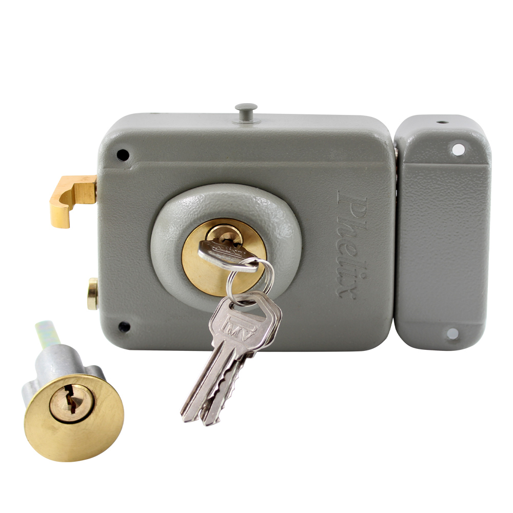 Дверний замок вхідний Comit Art.CT0691 сірий