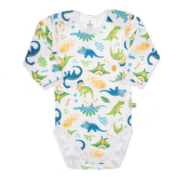 Боди детское ТМ Софія Dinosaurs р.80 синий 151180 