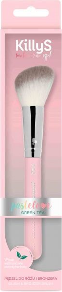 Кисточка для макияжа KillyS со щетиной из порошка зеленого чая 500040 