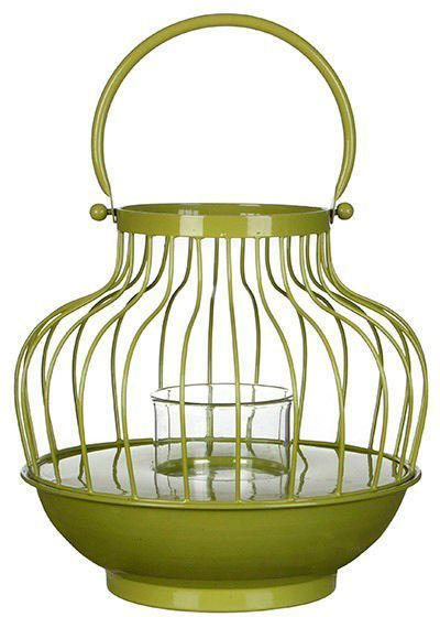 Підвіска Виріб декративний у вигляді ліхтарика, зелений 23 см зелений 