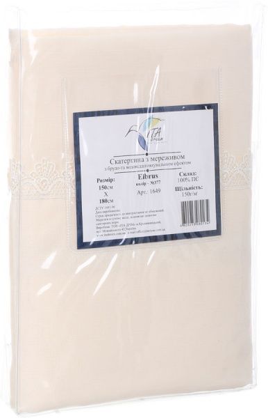 Скатерть Elbrus 150x180 см бежевый ITA Dream 