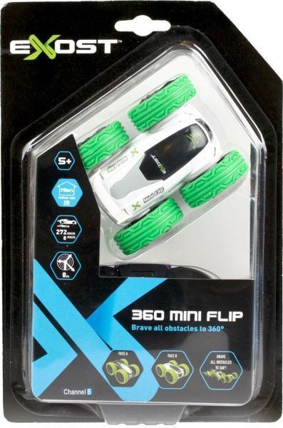 Автомодель-трансформер на р/у Silverlit 360 Mini Flip зеленый 1:34 20143-1