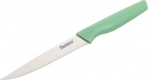Набір ножів на підставці 6 предметів салатовий Flamberg Smart Kitchen
