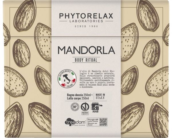 Набор подарочный унисекс Phytorelax Vegan & Organic Almond