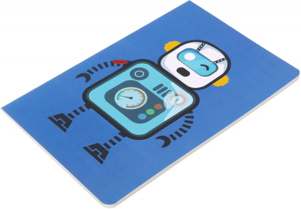 Блокнот Робот 3 13,5х20,5 см Mikirei