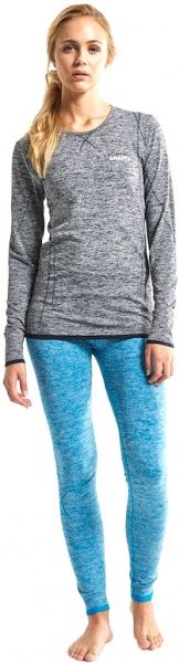 Термофутболка Craft Active_Comfort_RN_LS_Woman 1903714-B999 L серый меланж