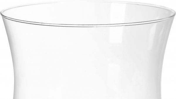 Ваза скляна Теамо Рима 27 см прозора 