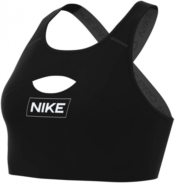 Бра Nike W NP DF SWSH GX BRA NP 6MO DQ5252-010 р.M чорний