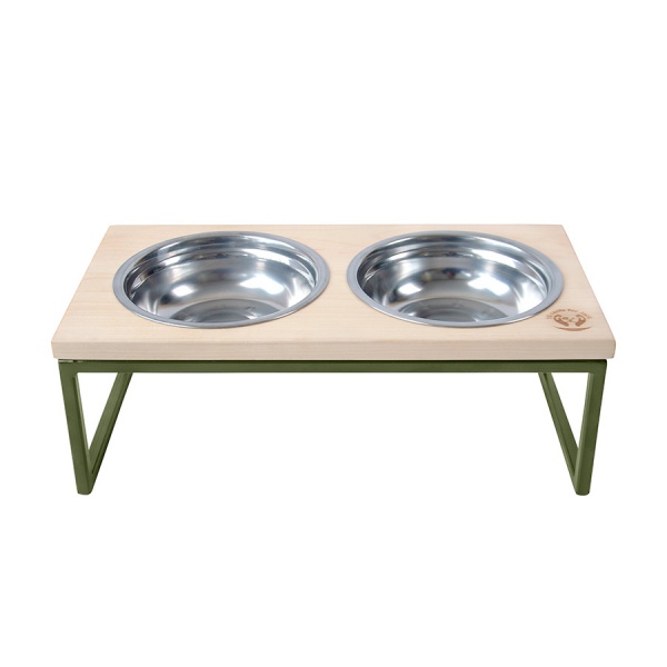 Миска двойная 10 центів для Джека №2 S 2х450 мл хаки