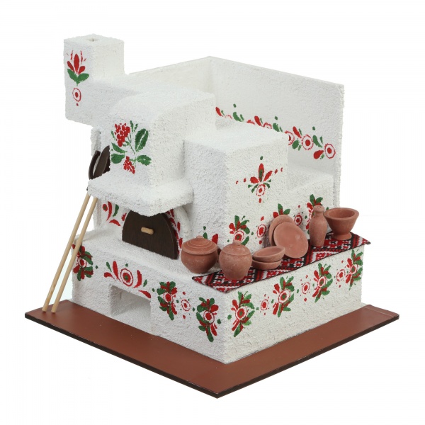 Конструктор із міні-цеглинок Reducio Українська піч 71177