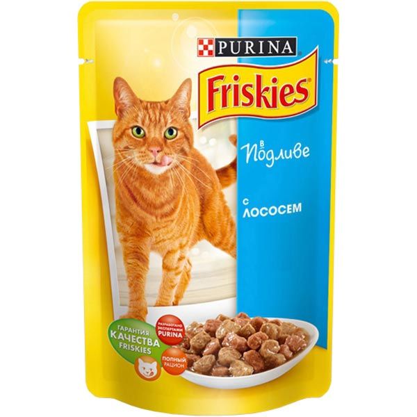 Корм Friskies з лососем у підливці 100 г
