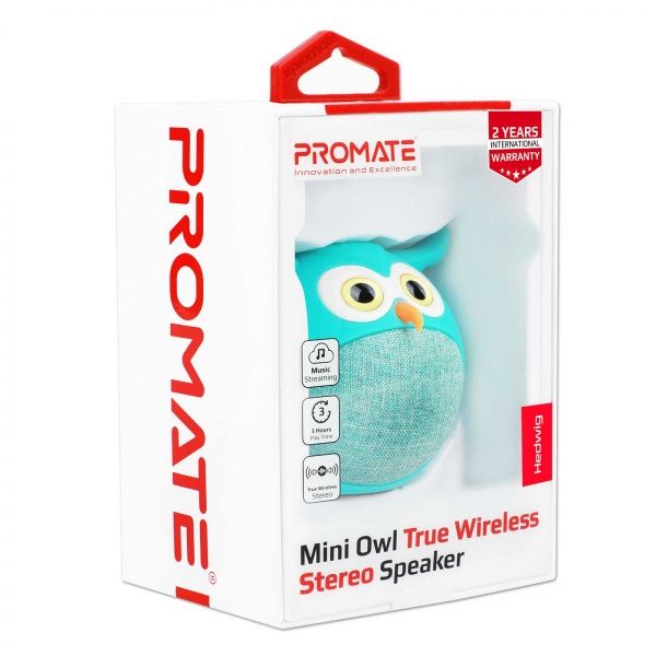 Портативная колонка Promate Hedwig 3W 1.0 blue 