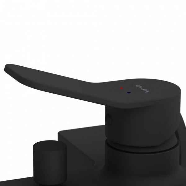 Смеситель для ванны/душа AM.PM черный X-Joy F85A10022