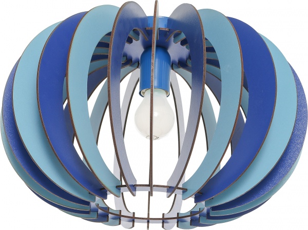 Світильник стельовий Eglo Фабела 1x60 Вт E27 синій 95948 