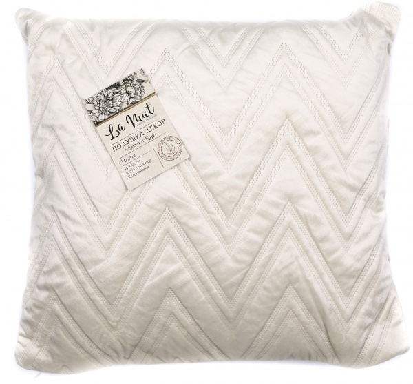 Подушка декоративная Faro 45x45 см айвори La Nuit 