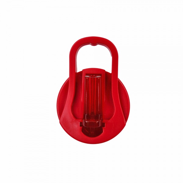 Пляшка Glassy 660 мл червоний Line Art