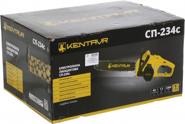 Пила цепная электрическая Кентавр CП-234с