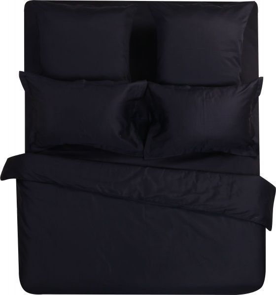 Комплект постільної білизни Loft 2 чорний Karna 