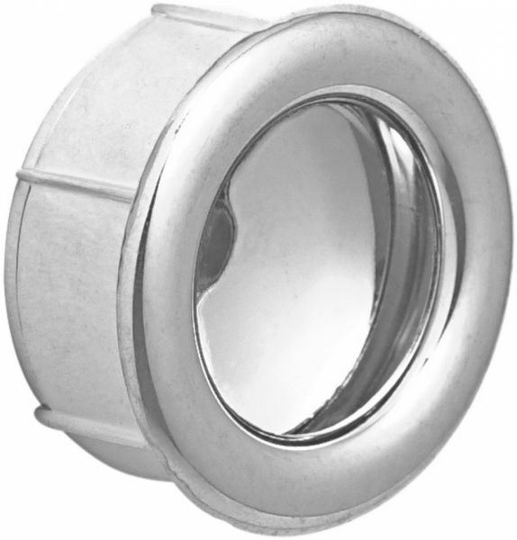 Меблева ручка 0053V9006 ABS d35 мм матовий хром REI 337Мсс