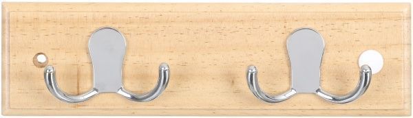 Вешалка для одежды II тип 2 хром/сосна