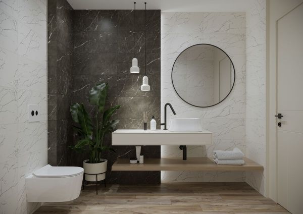 Плитка Ceramika Paradyz Libre Nero Rekt. 29,8x59,8 