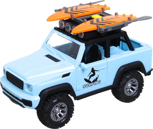 Позашляховик Shantou серфера зі звуковим і світловим ефектом 22х10х13 см блакитний 666-23P