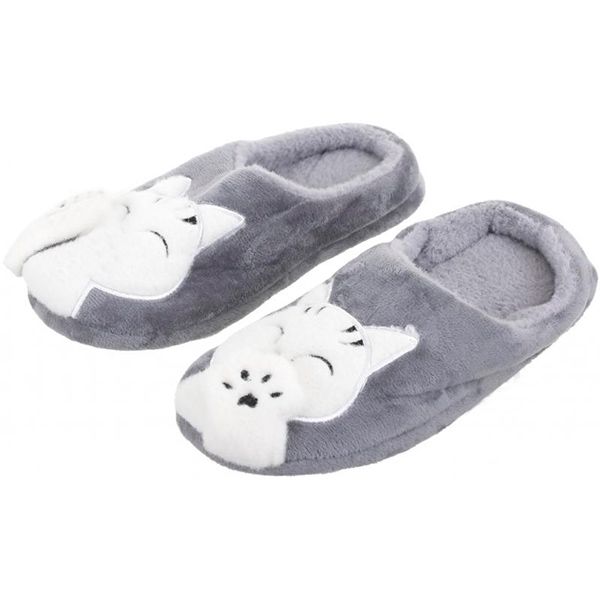 Обувь домашняя La Nuit Котики р. 40 серый