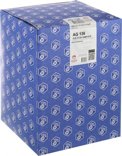 Фільтр повітряний AG Autoparts AG 136 