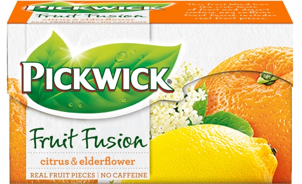Чай фруктово-травяной Pickwick Fruit Fusion Citrus & Elderflower (цитрус и бузина) 20 шт. 40 г 