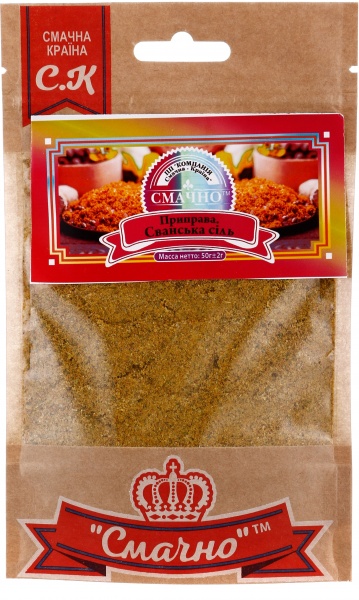 Приправа Сванская соль 50 г Смачно 
