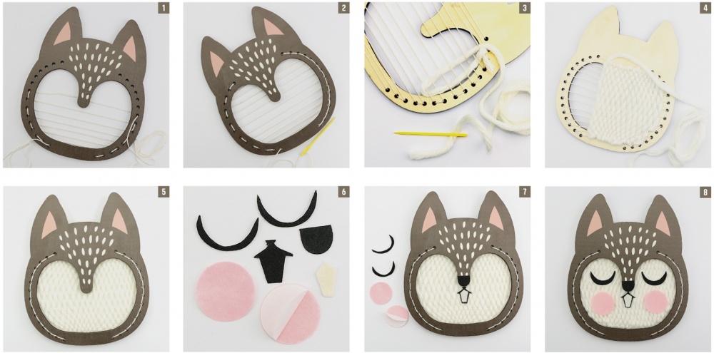 Набір для творчості Mebo Плетіння Білочка 1020-03