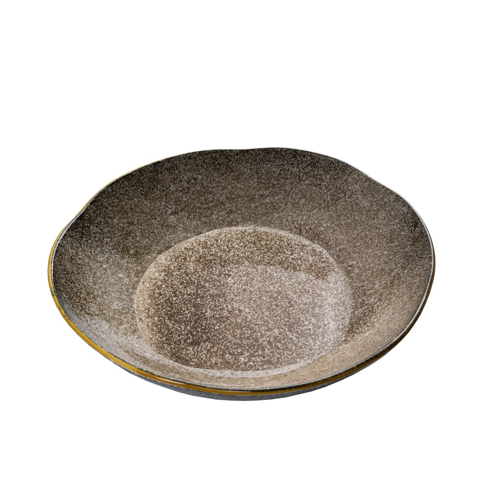 Тарілка супова Krauff Grey Ferns 21 см