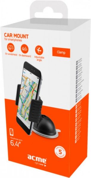 Тримач для смартфона Acme чорний