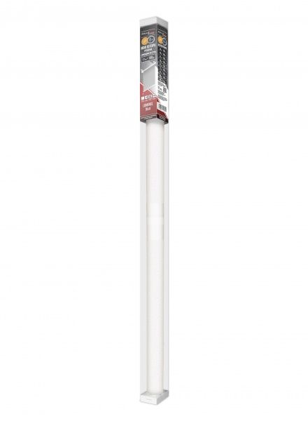 Ролета мини РОЛЛОТЕКС с фиксацией на струне Luminis 61x150 см бело-серебристая 
