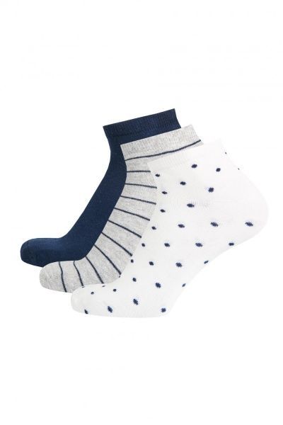 Набор носков женских 1094 р. 21-23 темно-зеленый 3 пар 