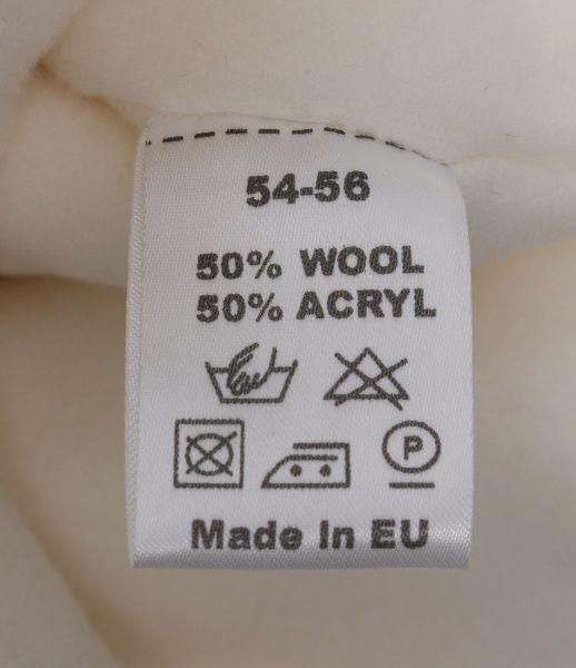 Шапочка дитяча унісекс Pompona р.54-56 білий 20 Z P 77 k 