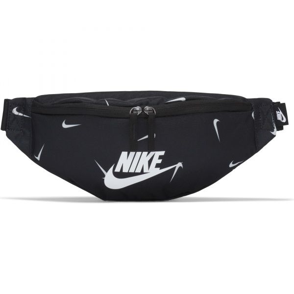 Сумка поясная Nike Heritage CV1082-010 черный с белым 