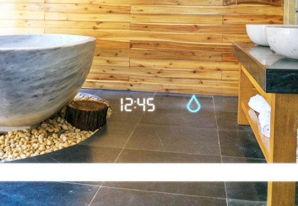 Дзеркало з вбудованим підсвічуванням Aquarius Modena 80 