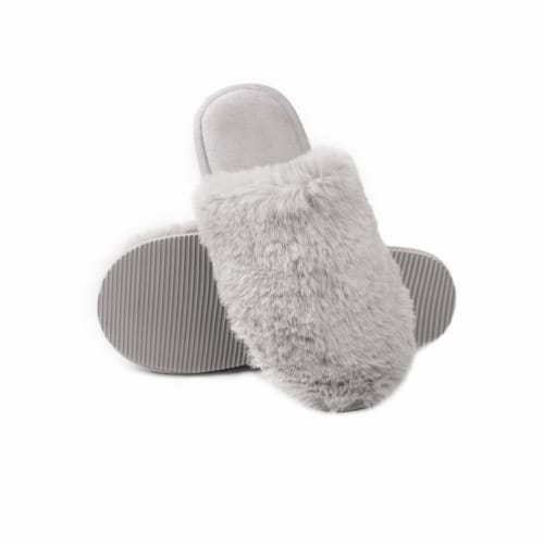Тапки домашние Twins HS-LUX меховые р.38/39 серый 