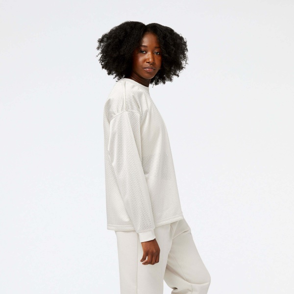 Світшот New Balance ATHLETICS PEARL MESH WT31552MBM р. L бежевий