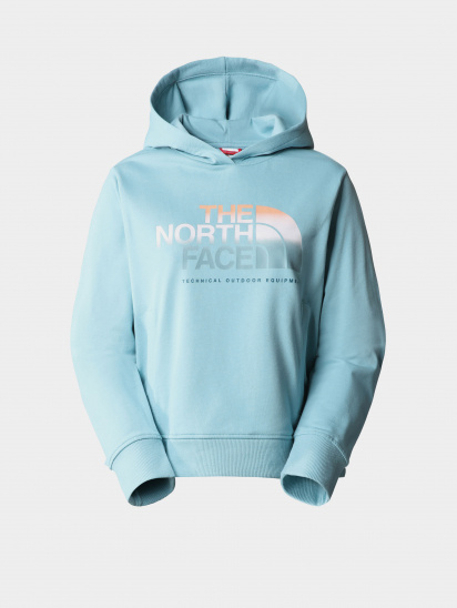 Джемпер THE NORTH FACE W D2 GRAPHIC CROP HOODIE NF0A83FGLV21 р. S голубой