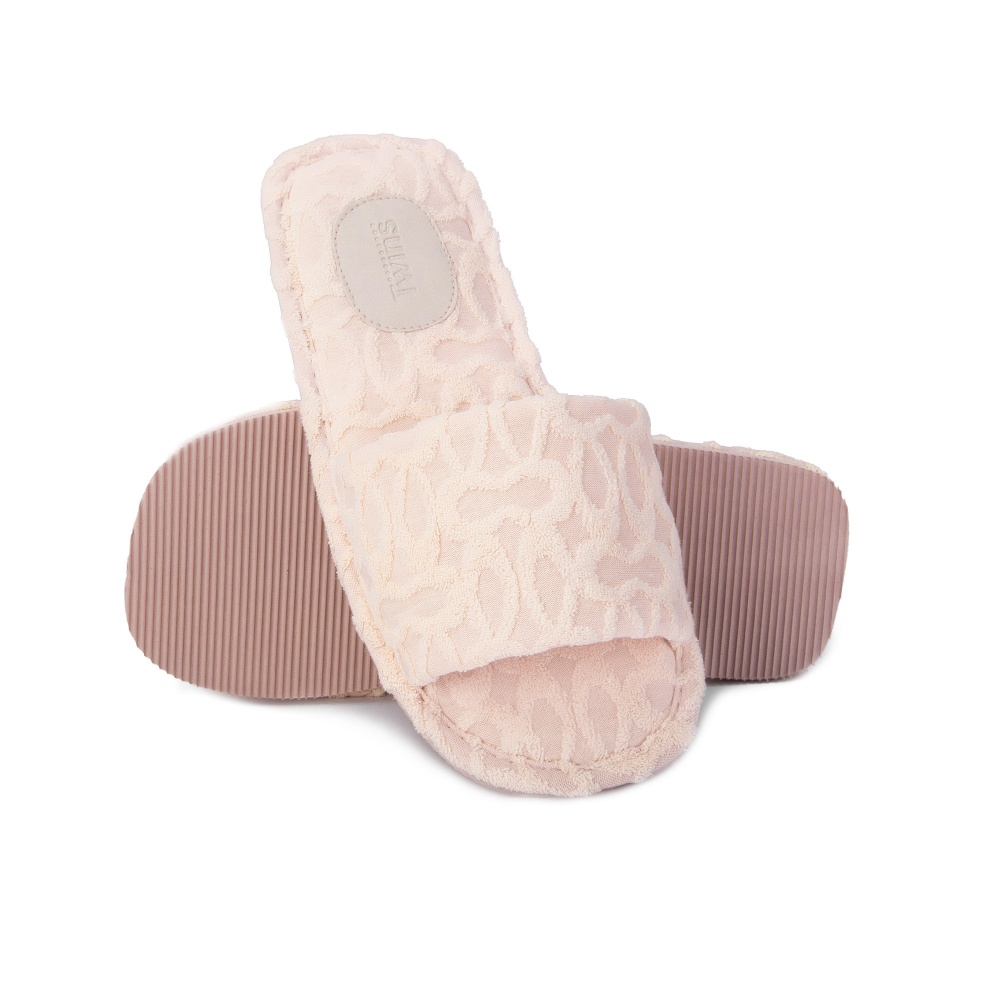 Тапки домашние Twins HS-VL Terry 14134 р.36/37 персиковый
