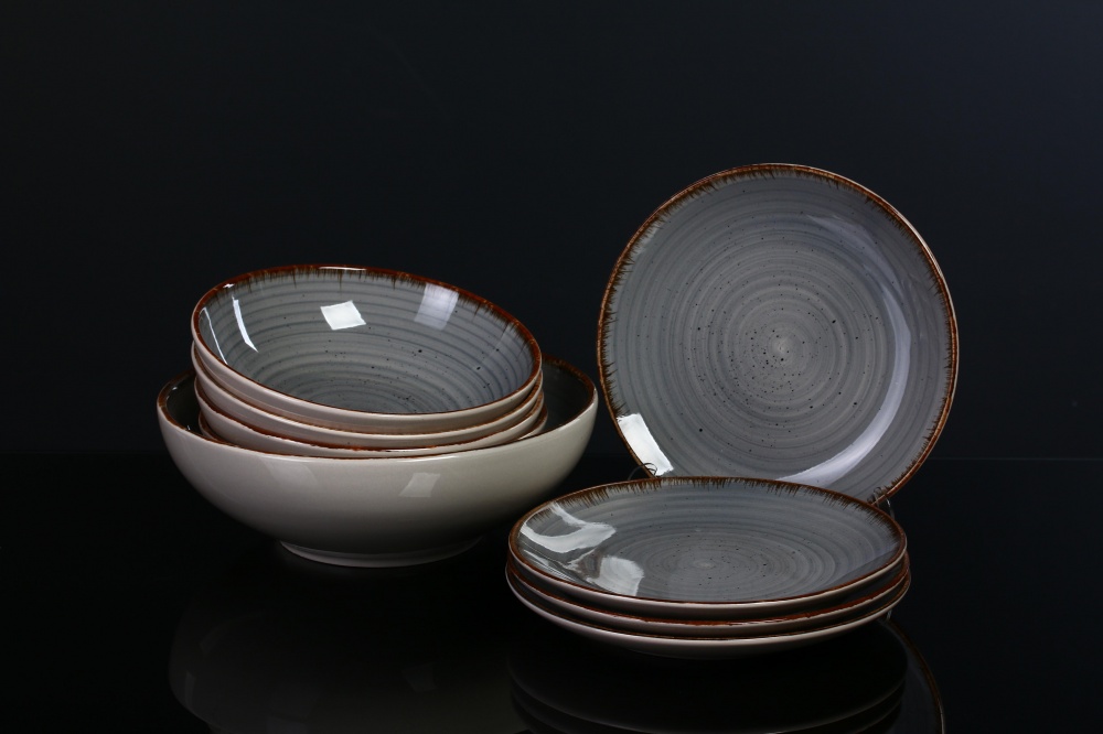 Сервиз столовый Fiora Sombre на 4 персони 9 предметов