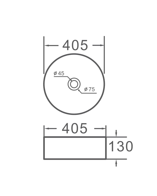 Умывальник Mixxen Toscana белый 40,5x40,5x13см MXWE0827