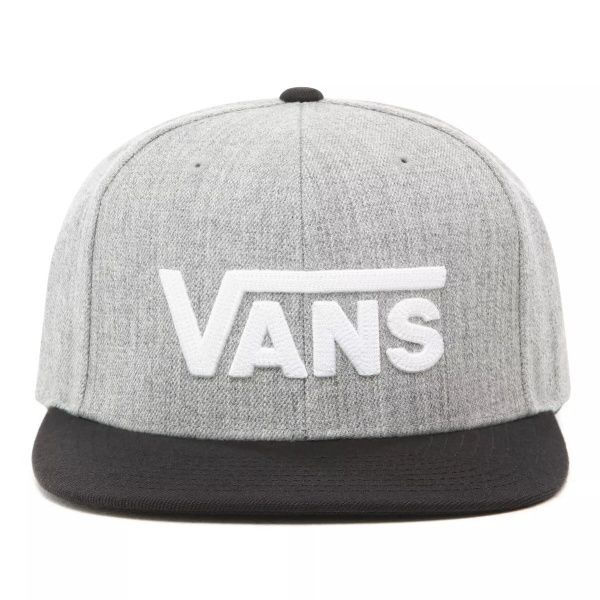 Бейсболка Vans MN_DROP_V_II_SNAPBACK VA36ORHGB OS серый