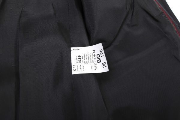 Костюм школьный Петтекс р.116 черный 0389 