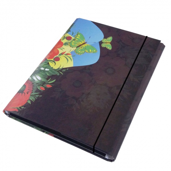 Папка-короб на резинці А4 25 мм в асортименті iTEM