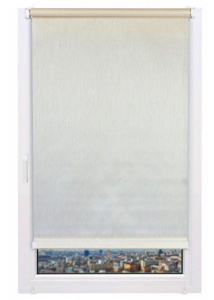 Ролета стандарт Delfa Натур 135x170 см светло-бежевая 