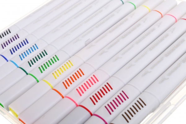 Маркер двусторонний Nota Bene Sketch 12 шт 726-12 